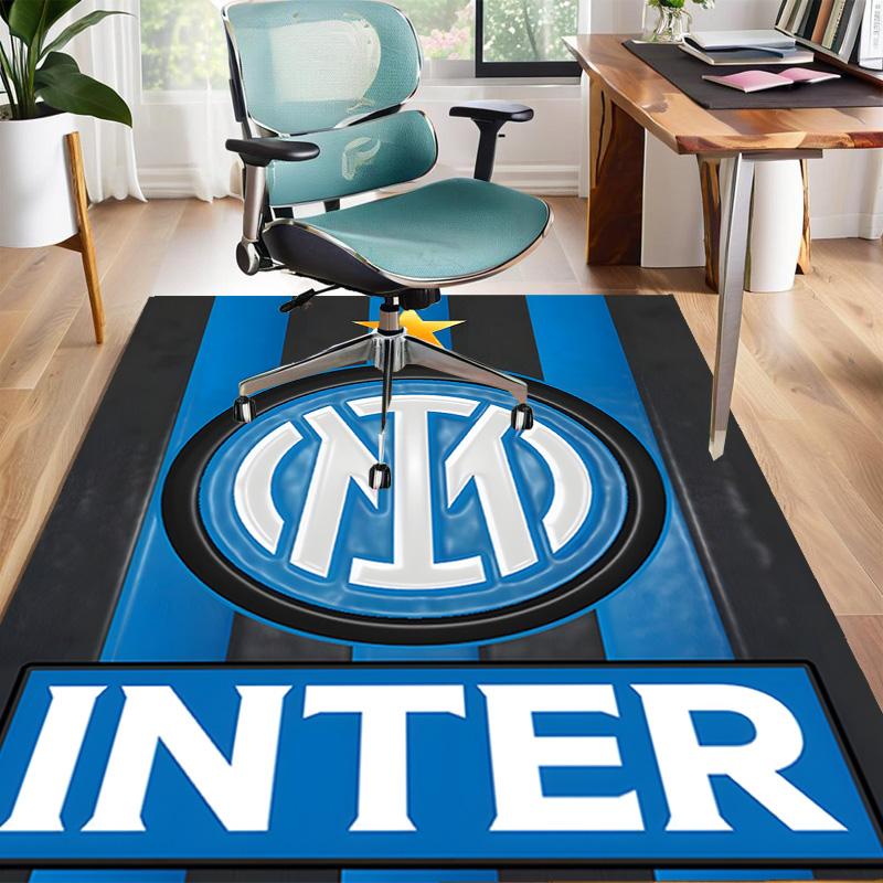 Internazionale Milano Design Area Rug - Non-Slip, Soft & Cozy Floor Mat for Living Room, Bedroom, Office - Indoor/Outdoor Decorative Carpet