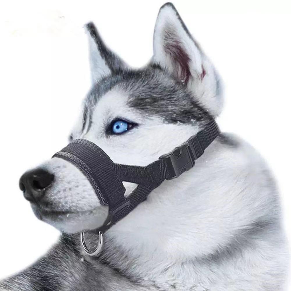 Anti Barking Anti-biting for Small Large Dogs Halter Leash Pet Mouth Mask Dog Muzzle Collar Muzzle