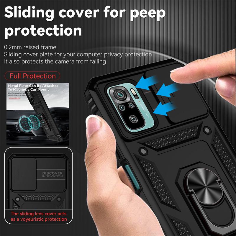 Чехол для Xiaomi Poco M5S, металлический кольцевой держатель, защитный чехол для линз Poko Pocco Poxo Little M5S M 5S 5 S PocoM5S 4G, задняя крышка