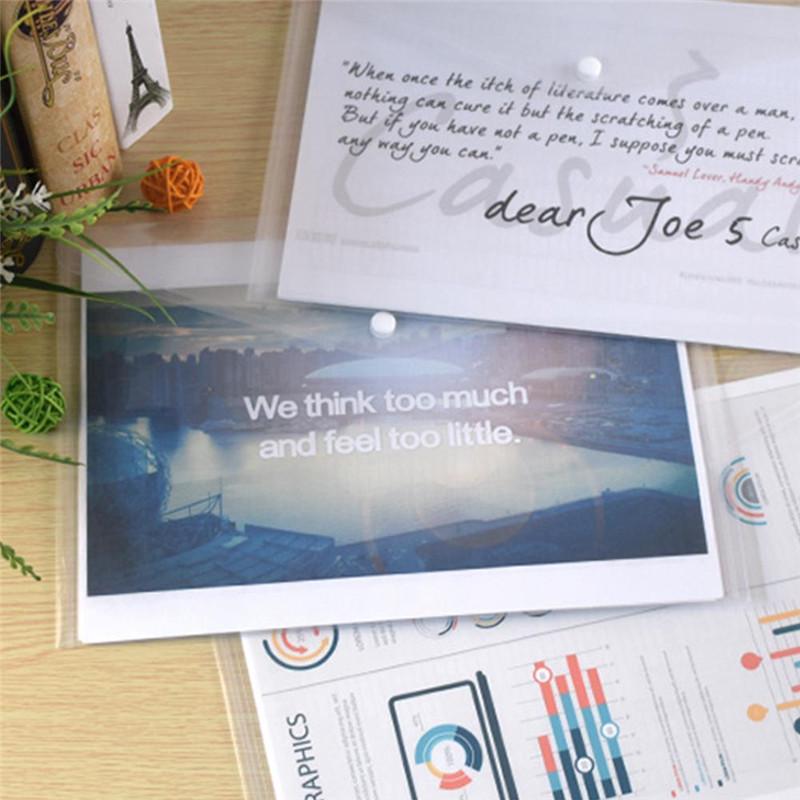 Сверхпрочная водонепроницаемая прозрачная пластиковая папка-конверт формата А4 для документов, держатель для файлов, портфолио, конверт для заметок, чехол для хранения, школьные, офисные, бизнес-принадлежности