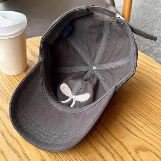 Бейсболка с вышитым бантом, длинными полями, регулируемой окружностью головы, солнцезащитный крем, защита от ультрафиолета, летний головной убор для походов, путешествий, шопинга