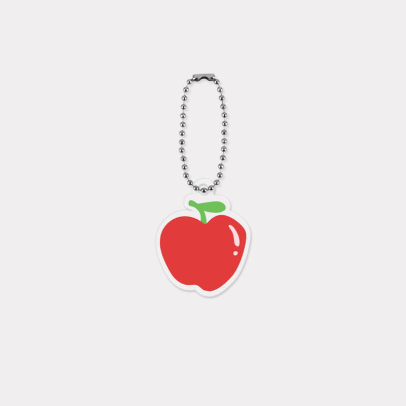 mini fruit acrylic keychain