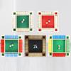 4 Players Shut The Box Wooden Flaps & Dices Game Interesting Dice Board Game  Household
