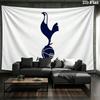 Custom Name,Tottenham Hotspur Wall tapestry, aesthetic printed fabric blanket, suitable for bedroom, living room, and home decor.