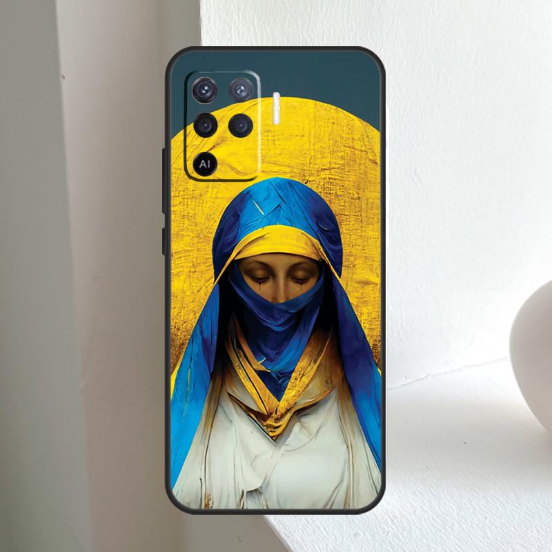 Чехол Украинский Флаг для OPPO A96 A76 A16 A5 A6 Pro A15 A17 A57 A18 A38 A58 A78 A98 A54 A74 A94 A40 A60 A80