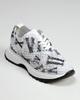 Women's Sneakers 1361 36 White-black Textile