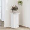 VidaXL Plant Stand White 33x33x60 Cm Engineered Wood, Flower Stand, Plant Pot Stand, Stand 852960