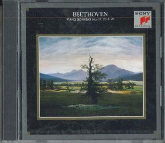 CD ПЕРАХИЯ - Бетховен: Фортепианные сонаты №№ 17, 23 FCCC50770 SONY Japan Классика Б/у