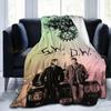 Сверхъестественное одеяло, пододеяльник для дивана, дорожное постельное белье, пледы, офисное фланелевое одеяло, покрывало, ТВ, одеяла, подарок