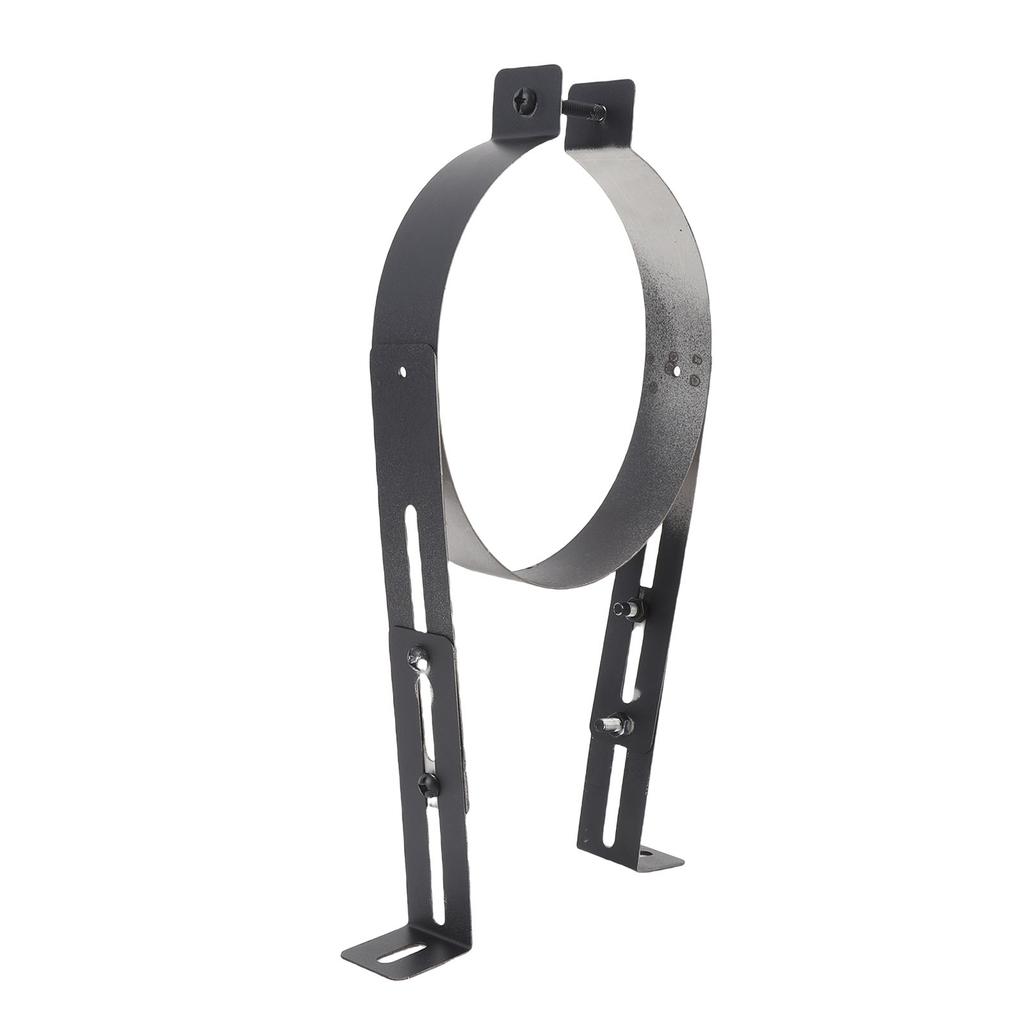 Chimney Pipe Holder Bracket Stainless Steel Adjustable Chimney Pipe Holder Flue Liner Clamp Fireplace Pipe Fixing