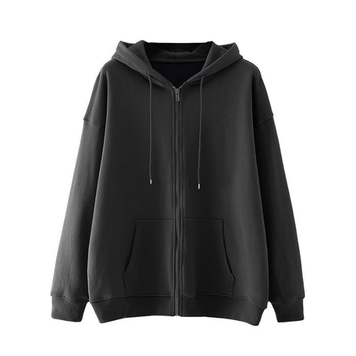 Трендовый свитер весны и осени High-end Sense of High Street в стиле ретро, однотонный кардиган на молнии