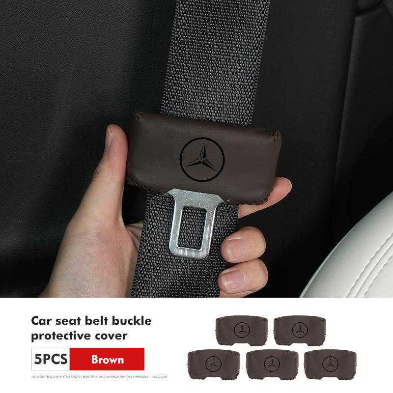 AABCW1 For Benz Car Styling Seatbelt Protector Clip Anti-Collision Anti-Scratch Cover Accessories CITAN VITO SPRINTER CLS SLK Sport ML