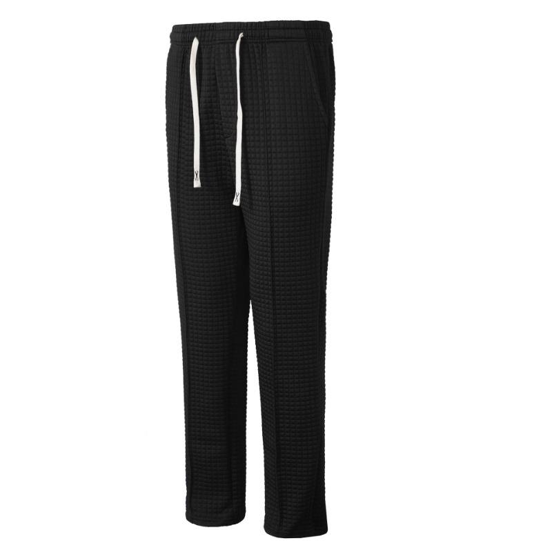 Spring and Autumn Casual Trousers for Men with Elastic Waist Loose and Casual