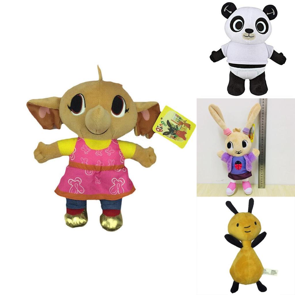 Коллекция мягких плюшевых игрушек Bing Bunny с участием Сулы, Флэпа, Пандо и очаровательных кукол-кроликов