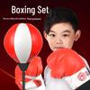 Children's Standing Boxing Set with Gloves and Punching Pad