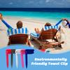 Зажим для пляжного полотенца, прочный, портативный, легкий, держатель для пляжного стула, банного полотенца, прищепка, зажим для фиксации палатки на открытом воздухе для пикника и кемпинга