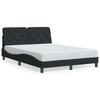 Bed Frame without Mattress Black 120 x 200 cm Velvet