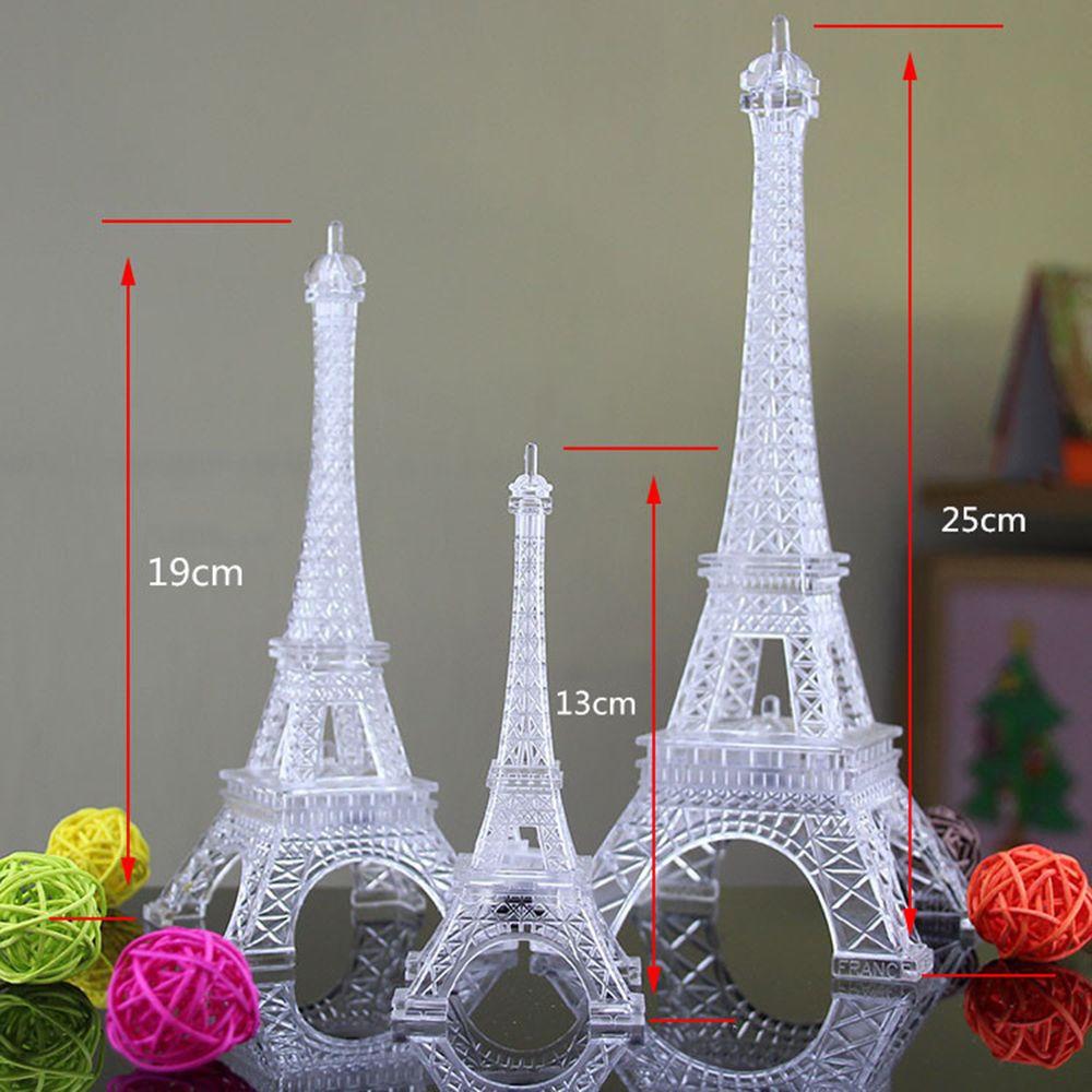 Colorful lights Paris fashion style Safety Tower light Desktop decoration Eiffel Tower Night light