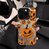 Halloween Pumpkin IMD Case for iPhone 14/15/16/17 Pro/Max - Premium Design