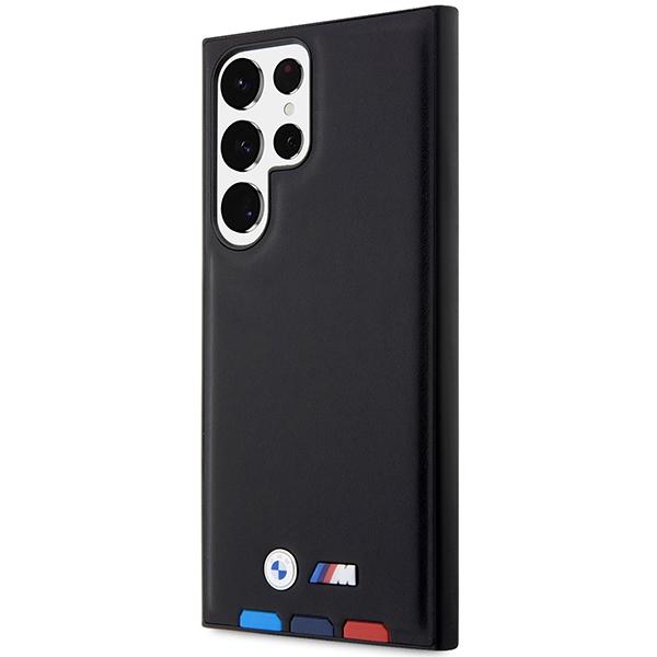 Etui do Samsung Galaxy S23 Ultra BMW Skórzane Czarne