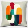 Красочная абстрактная серия наволочка для украшения дома и офиса Подушка для спальни, дивана, автомобиля, наволочка