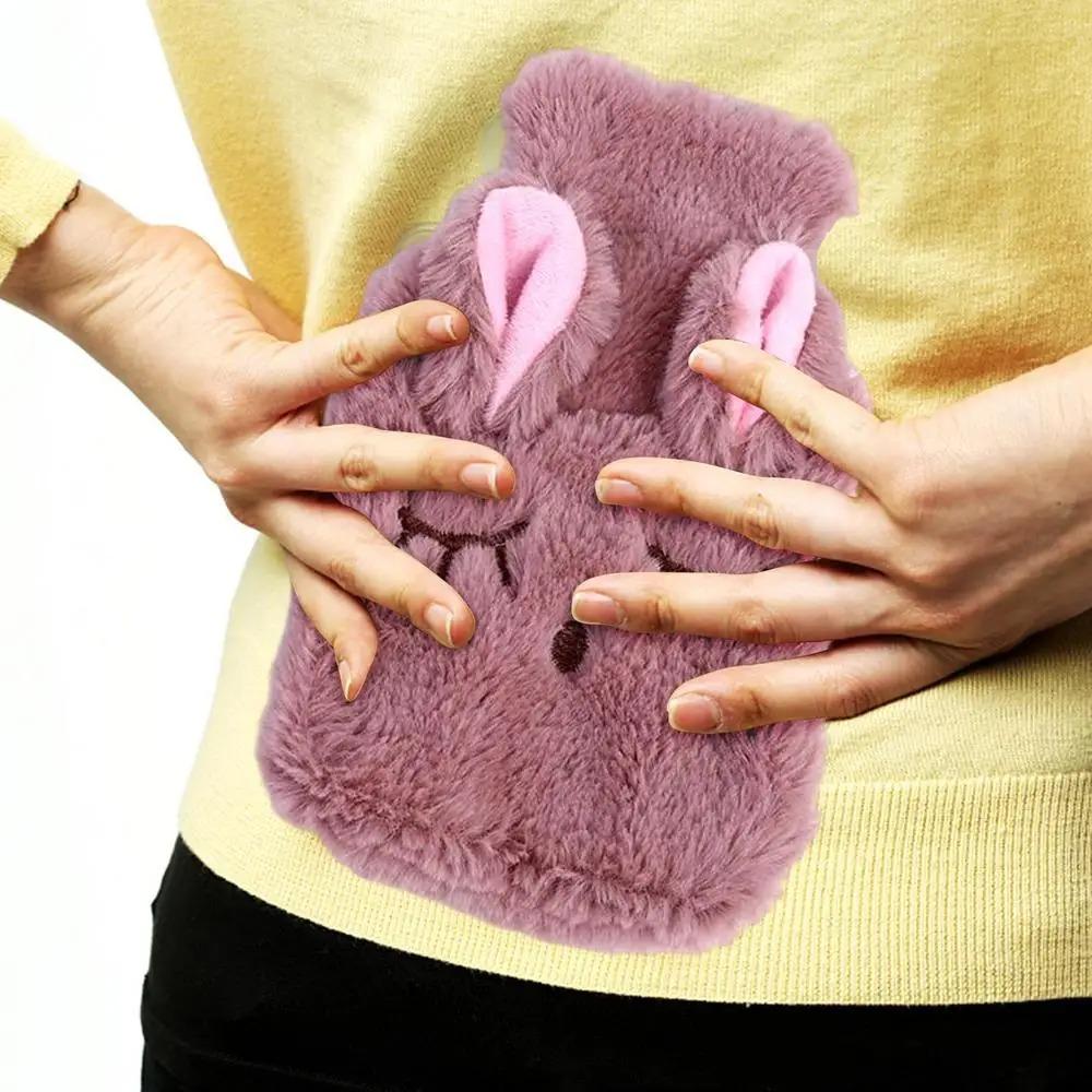 Плюшевая грелка Теплая грелка с горячей водой Горячий пакет Грелка с горячей водой Девочки