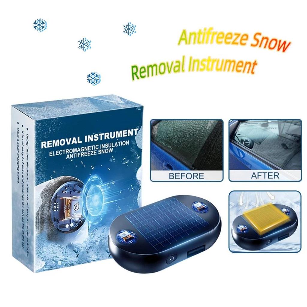 Antifreeze Snow Removal Device for Car Windshields and Rearview Mirrors - Portable Antifreeze Tool