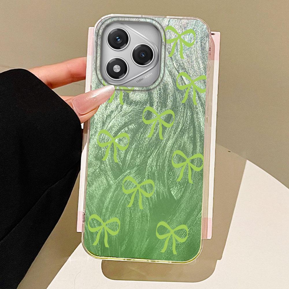 Чехол для телефона с вишневым бантом для нескольких кошек для Honor 400 200 Pro Magic 6 5 7 Lite X9a X9c X9b X8a X8b X8c Ракушка Силиконовые сумки Чехол