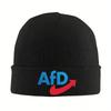 2026 Альтернативная AfD Германия Шапки-бини Синие шапки-боннет Мужские Женские Y2K Крутая K-pop Вязаная шапка Осенний узор Эластичные кепки