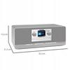 Construction kitchen radio FM bluetooth USB CD DAB+ TechniSat DIGITRADIO 372