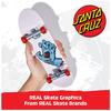 Tech Santa Cruz Real Mini Kids Toys для мальчиков и возрастов, палуба, доска; Скейтборд, Девочки, 6+ (Только руки).