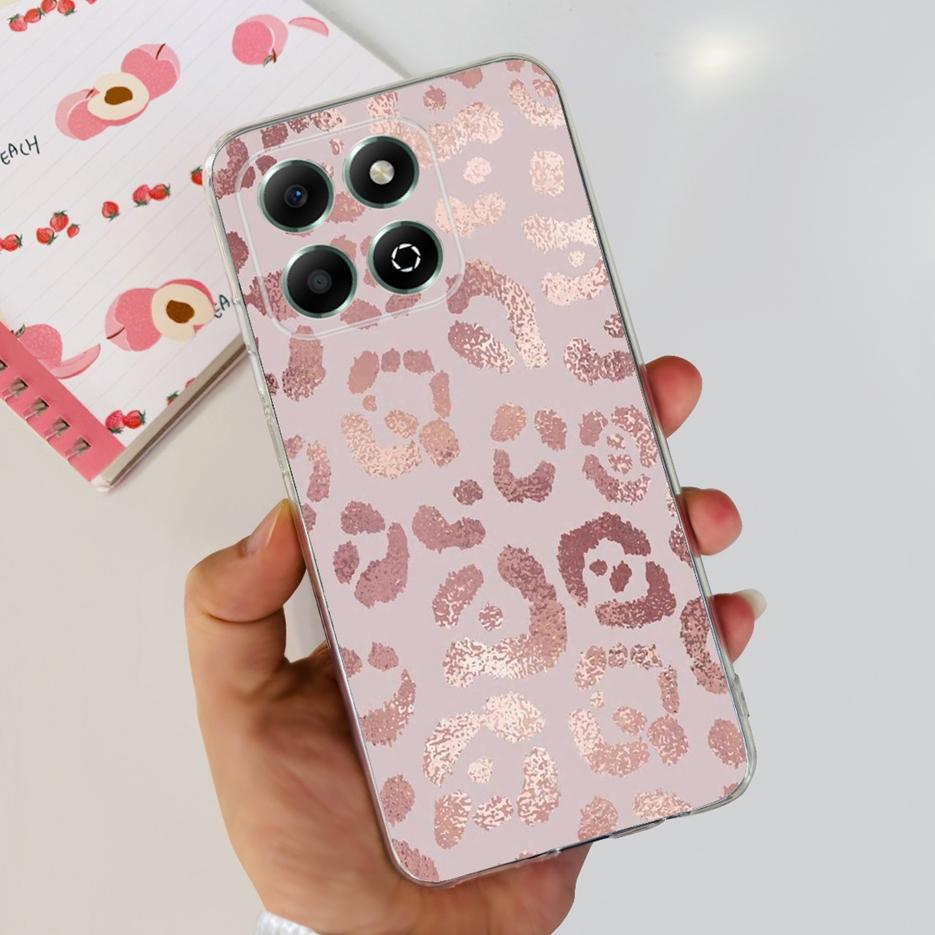 Чехол для Honor X6b JDY-LX1 JDY-LX2 Стильный painted чехол Мягкий силиконовый корпус Для Honor X6b X 6b HonorX6b Чехол для телефона 6.56'' Coque