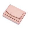 [LedLis] Wallet Mini Wallet Ladies Tri-fold Genuine Leather Cowhide Compact Smaller Small Coin Purse BOX Type Slim Card Storage Small Wallet Men's