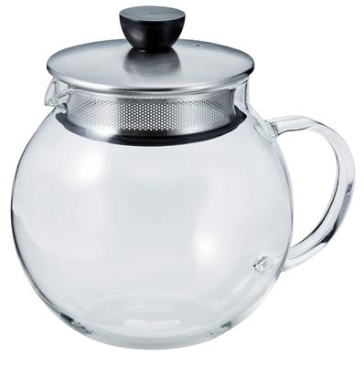 Стеклянный чайник HARIO Jumping Leaf Pot 600 мл, S, объем, термостойкий чайник, JPS-60-HSV