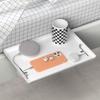 Bedside Shelf Durable Hanging Bedside Storage Tray Detachable Plastic Storage Rack for Dorm Home Bedroom