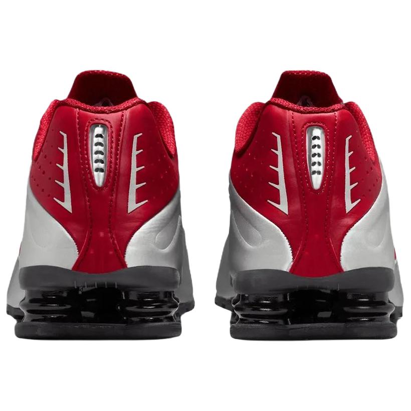 Nike Shox R4 Дышащие Беговые Кроссовки Мужские Серебристый Красный HQ1988-009