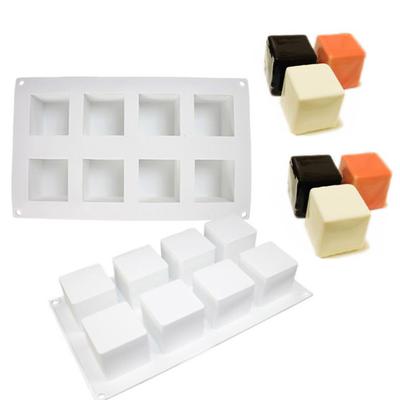 8 сетка квадратный шоколад силиконовая форма для торта желе Кондитерские изделия кухня противень инструмент