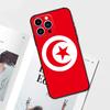 Tunisia Flag Map Case For iPhone 15 16 14 13 12 11 Pro Max Mini Cover X XR XS 8 7 14 15 16 Plus Accessories