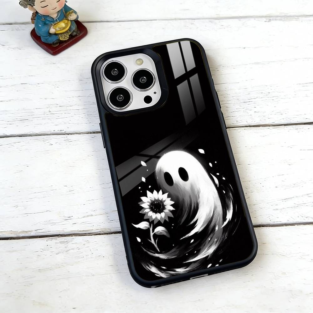 Stardust Ghost Phone Case For iPhone17,16,15,14,13,12,11 Plus,Pro Magnetic For Magsafe Wireless Charging