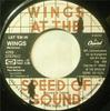 7-дюймовая пластинка WINGS  Let Em In 4293 Capitol Records 1976 США Рок Б/у