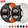 Спортивный силиконовый ремешок для Huami Amazfit T-Rex 3 Магнитный браслет-петля Наручный ремешок для Amazfit T-Rex 2 1 Смарт-часы Correa Ремешок