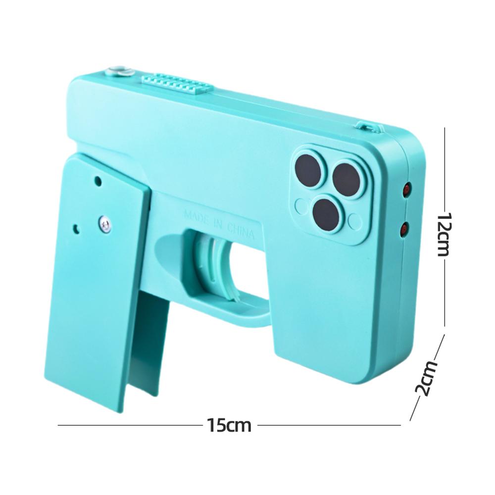 8093 Складной водяной пистолет с двумя насадками для детей, игрушка для уличной водной битвы