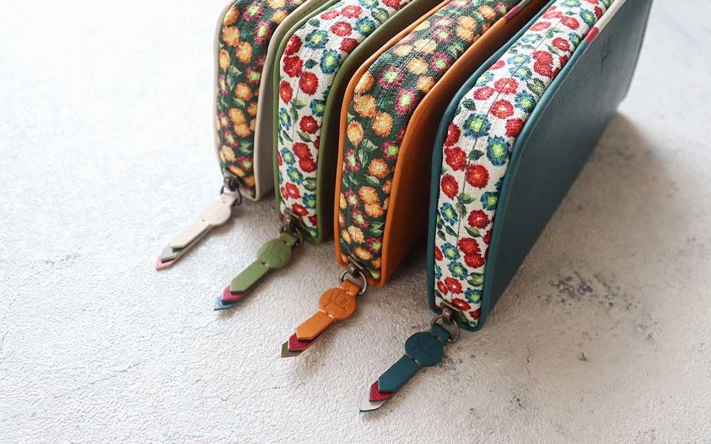 Круглый кошелек на молнии 5470463 [Sibilla] (слоновая кость (21))