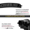 15-21 Chrysler 300 Smoked LED Side Markers 4PCS