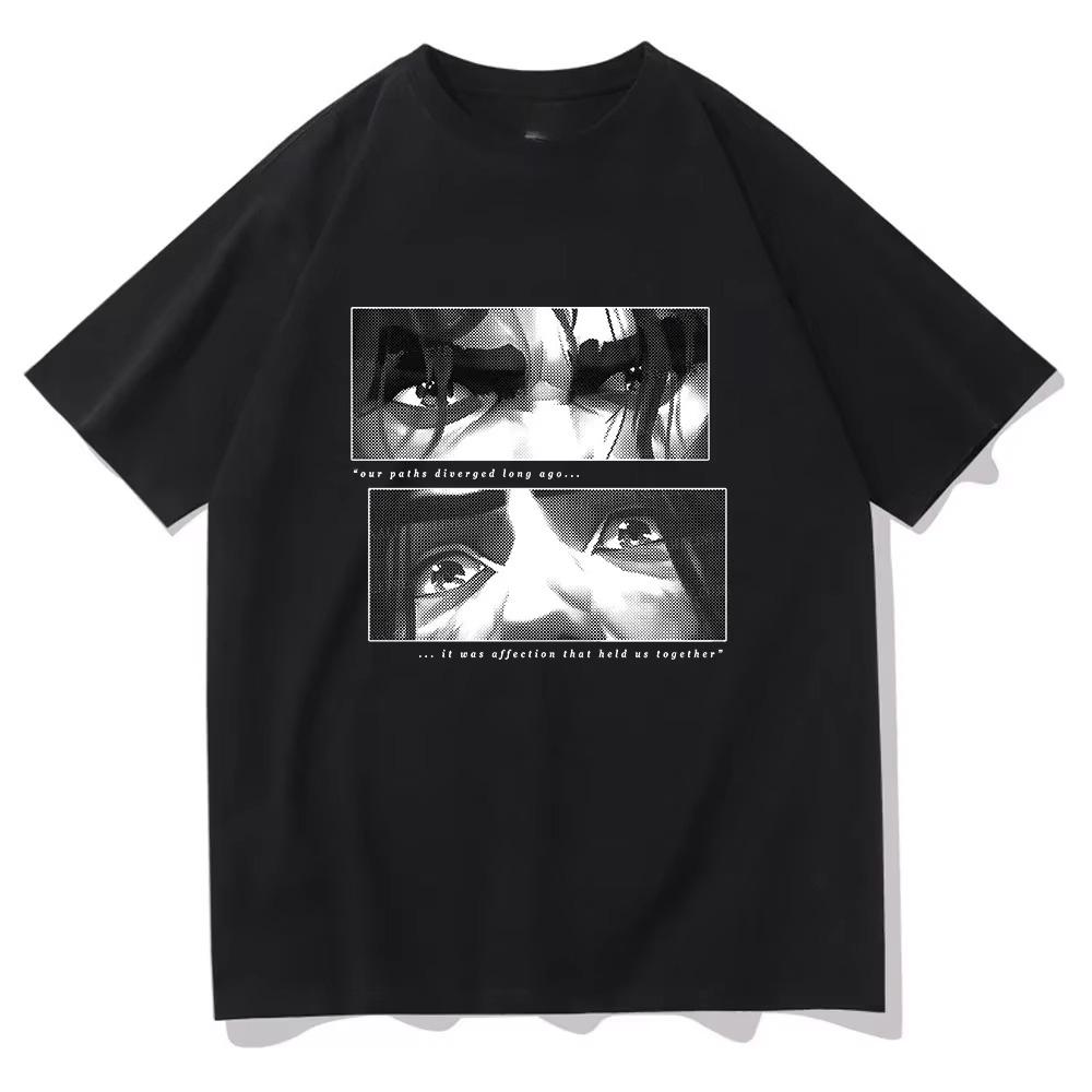 Men's Tshirt Vintage Anime Women's Harajuku Short Sleeve Casual Women's Tshirt Clothing Street Aesthetic Clothes Tees