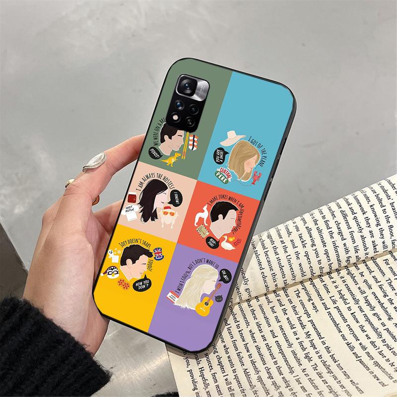 Friends tv show Phone Case For Xiaomi Redmi note 13 12 Pro 11S 11 10 Pro 10S 12S Redmi 10 9C 13C Shell