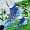 Футбольные бутсы унисекс с высоким берцем, резиновые носки с высокой резинкой, тренировочные футбольные бутсы для занятий спортом на открытом воздухе и искусственной травой