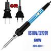 Soldering Iron Adjustable Temperature Electric UR Plug 60W 80W Welding Solder Rework Station Heat Pencil Tips Repair Tool