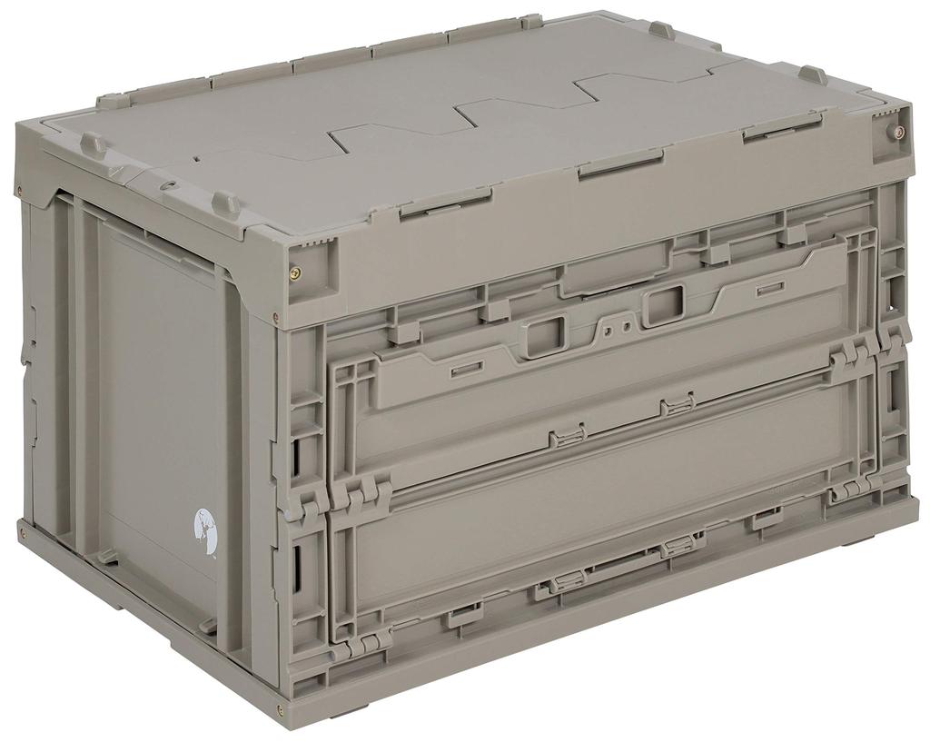 Складной контейнер Captain Stag Oricon с клапаном FD Вместимость контейнера Ширина 530 x Глубина 365 x Высота 335 мм Толщина в сложенном виде 95 мм Произведено в Японии