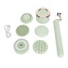 Electric Body Brush with Heads 3 Modes Long Handle Waterproof Exfoliation Rechargeable Body